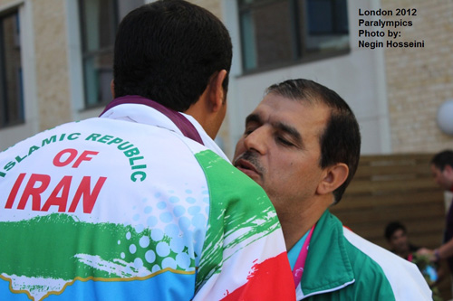 گزارش نگین حسینی از دهکده پارالمپیک لندن 2012