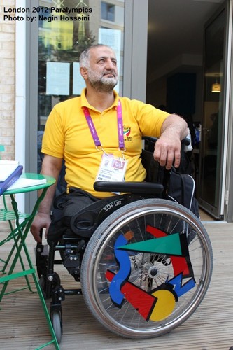 گزارش نگین حسینی از دهکده پارالمپیک لندن 2012
