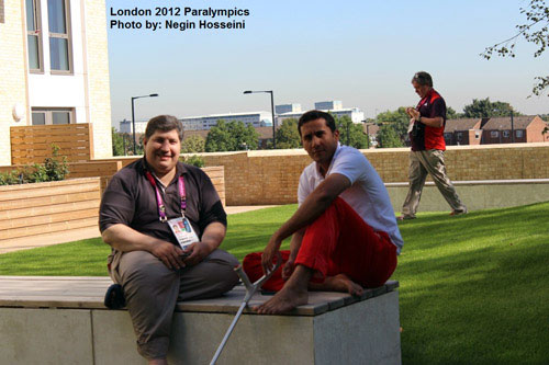
گزارش نگین حسینی از دهکده پارالمپیک لندن 2012
