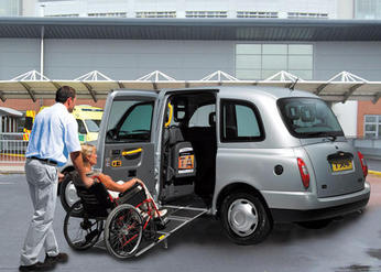 تاکسی‌های قابل دسترس برای معلولان